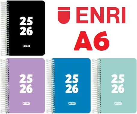 Agenda escolar Enri A6